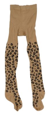 Starorůžové punčocháče se vzorem H&M