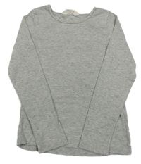 Šedé triko H&M