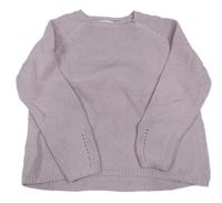 Světlefialový svetr ZARA