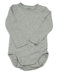 Šedé žebrované body H&M