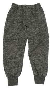 Šedé melírované tepláky 