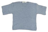 Světlemodré pletené tričko H&M