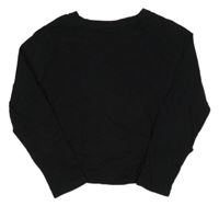 Černé crop triko C&A