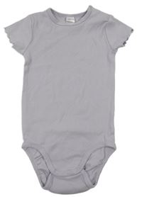 Lila žebrované body H&M