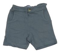 Modrošedé chino kraťasy Dunnes