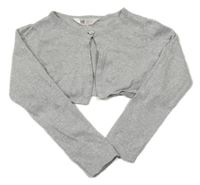 Stříbrné svetrové bolerko H&M