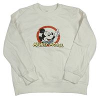 Bílá mikina s Mickey