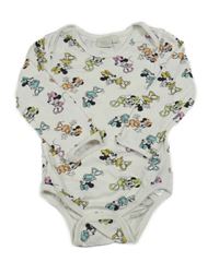 Bílé body s Minnie Disney