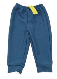 Nové - petrolejové žebrované tepláky SHEIN