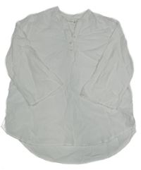 Bílá polohalenka H&M