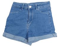 Modré riflové kraťasy H&M