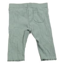 Zelenošedé žebrované legíny s kapsou M&S