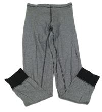 Černo-bílé pruhované spodní kalhoty H&M