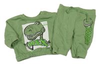 2set - Zelená mikina s Rexem - Příběh hraček + tepláky Primark