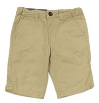 Béžové plátěné chino kraťasy Denim Co