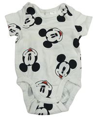 Bílo-černé body s Mickeym Disney 