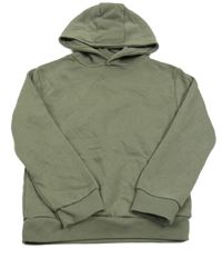 Khaki mikina s kapucí Primark