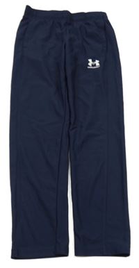 Tmavomodré sportovní tepláky s logem Under Armour