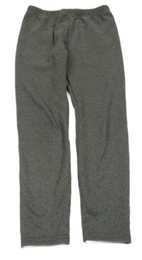 Tmavošedé melírované thermo legíny shein