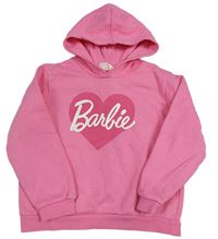 Růžová mikina s kapucí - Barbie H&M