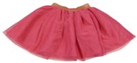 Fuchsiová třpytivá tylová sukně Dopodopo