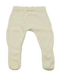 Smetanové pletené polodupky Dunnes 