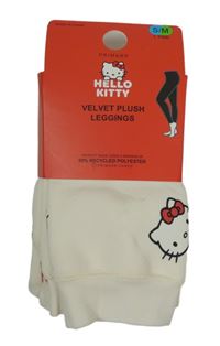 Nové - Dámské bílé zateplené legíny s Hello Kitty Primark 