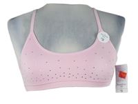 Nové - Dámská růžová braletka s kamínky Primark 