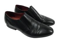 Dámské černé kožené polobotky Claudio Conti vel. 40