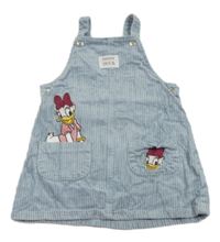 Světlemodré manšestrové šaty s Daisy Disney