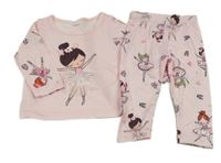 Světlerůžové pyžamo s vílou 