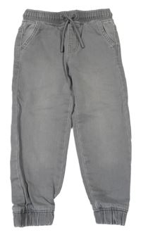 Šedé teplákové cuff rifle Denim Co.