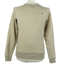 Pánská béžová melírovaná mikina s výšivkou Jack Wills