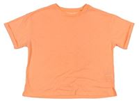 Neonově oranžové crop tričko F&F