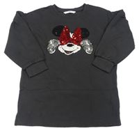 Antracitová dlouhá mikina s Minnie M&S