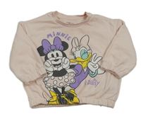 Světlerůžová mikina s Minnie Disney