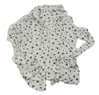 Bílá halenka s Mickeym Disney