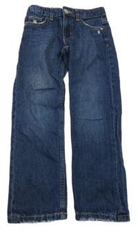 Tmavomodré skinny rifle Zara