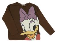 Hnědé triko s Daisy H&M