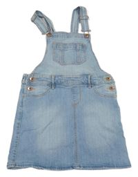 Světlemodré riflové laclové šaty Abercrombie&Fitch