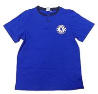 Safírové fotbalové pyžamové triko - Chelsea 
