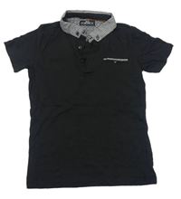 Černé polo tričko Matalan 