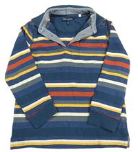 Barevné pruhované polo triko John Lewis