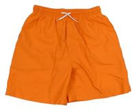 Oranžové plážové kraťasy zn. C&A