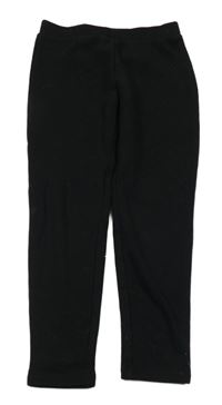 Černé zateplené legíny Primark