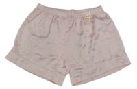 Světlerůžové saténové kraťasy se srdíčkem Angel´s Face