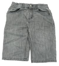 Šedé riflové kraťasy Denim Co. 