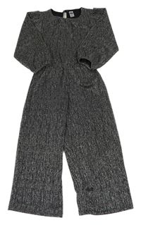 Čertno-stříbrný culottes overal Dunnes