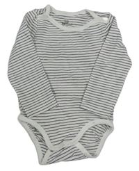 Bílo-černé pruhované body Topomini