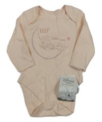 Nové - světlerůžové body s Minnie PRIMARK